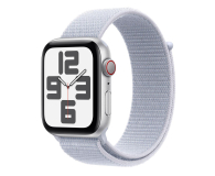 Smartwatch LTE Apple Watch SE 2 44/Srebrne Aluminum/Błękitny Pasek LTE